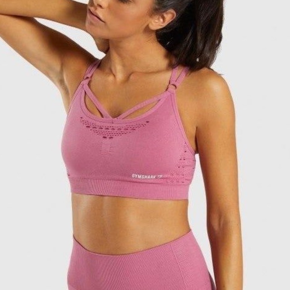 Gymshark energy + seameless sports bra